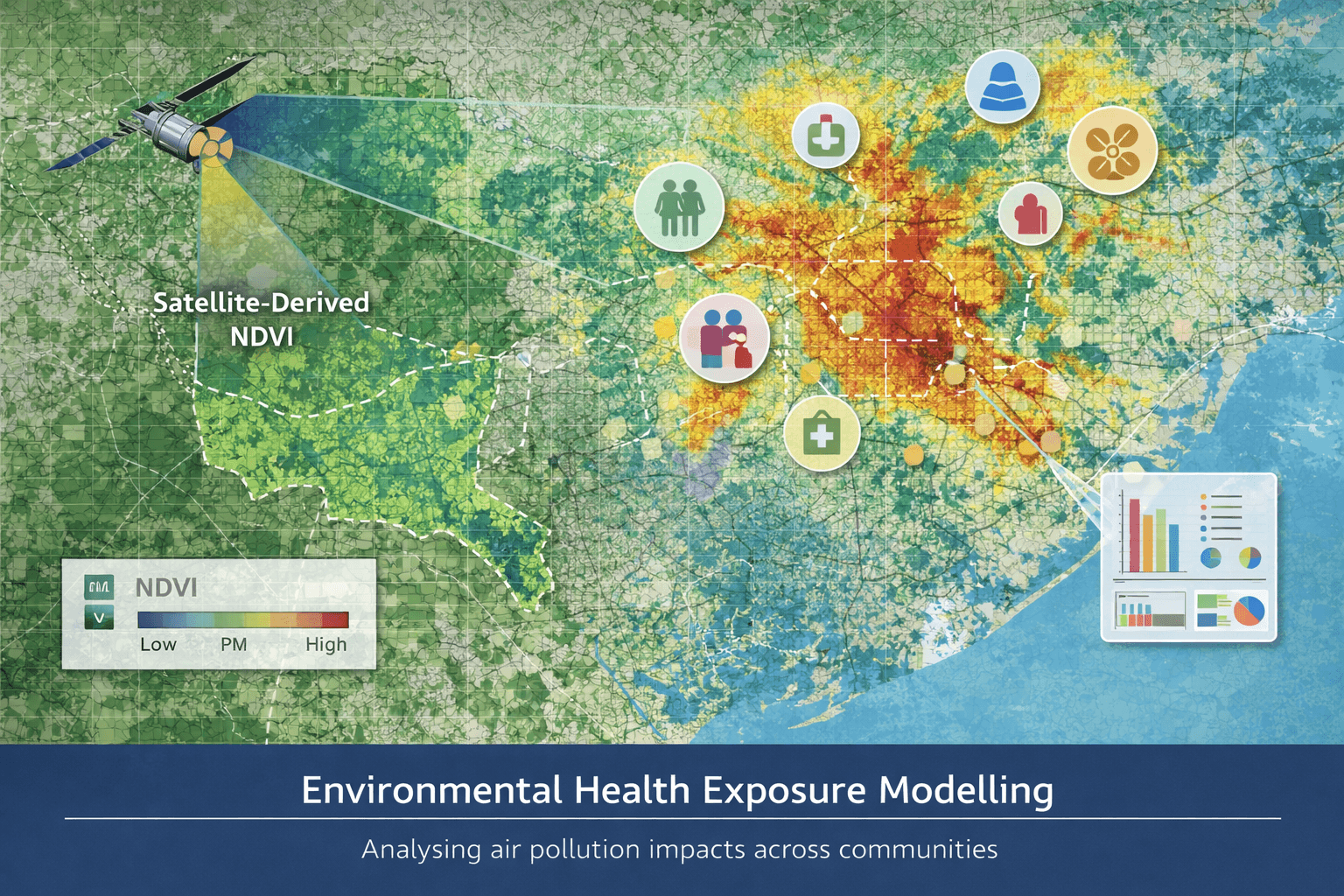 Environmental Exposure Modelling and Public Health Analytics